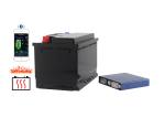 1280Wh Bluetooth Lithium Battery 100ah 12v Lifepo4 Deep Cycle Battery For