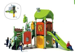Wholesale unique playground equipment toddler plastic slide outside playground equipment for children from china suppliers