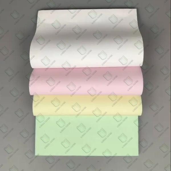 Carbonless Paper 45gsm-80gsm Sheet NCR Paper CB CFB CF Colored Good Stiffness