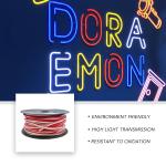 Red Color 50m 2835 SMD LED neon flexible strip