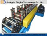 Color Steel Sheet Roller Shutter Door Frame Roll Forming Machine 5.5KW