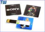 Bulk Plastic Mini Square Card 64GB Pen Drive Full Color Digital Printing