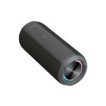 Deep Bass Black Bluetooth Speakers , waterproof speaker fabric IPX7 TWS