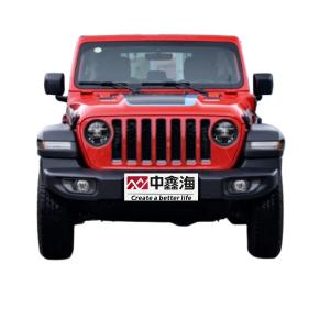 Wholesale Jeep WranglerLong range new electric vehicle 5 door 5 seat SUV 2022 2.0T 4xe Sahara fluorescent red edition used car Hot Selling from china suppliers