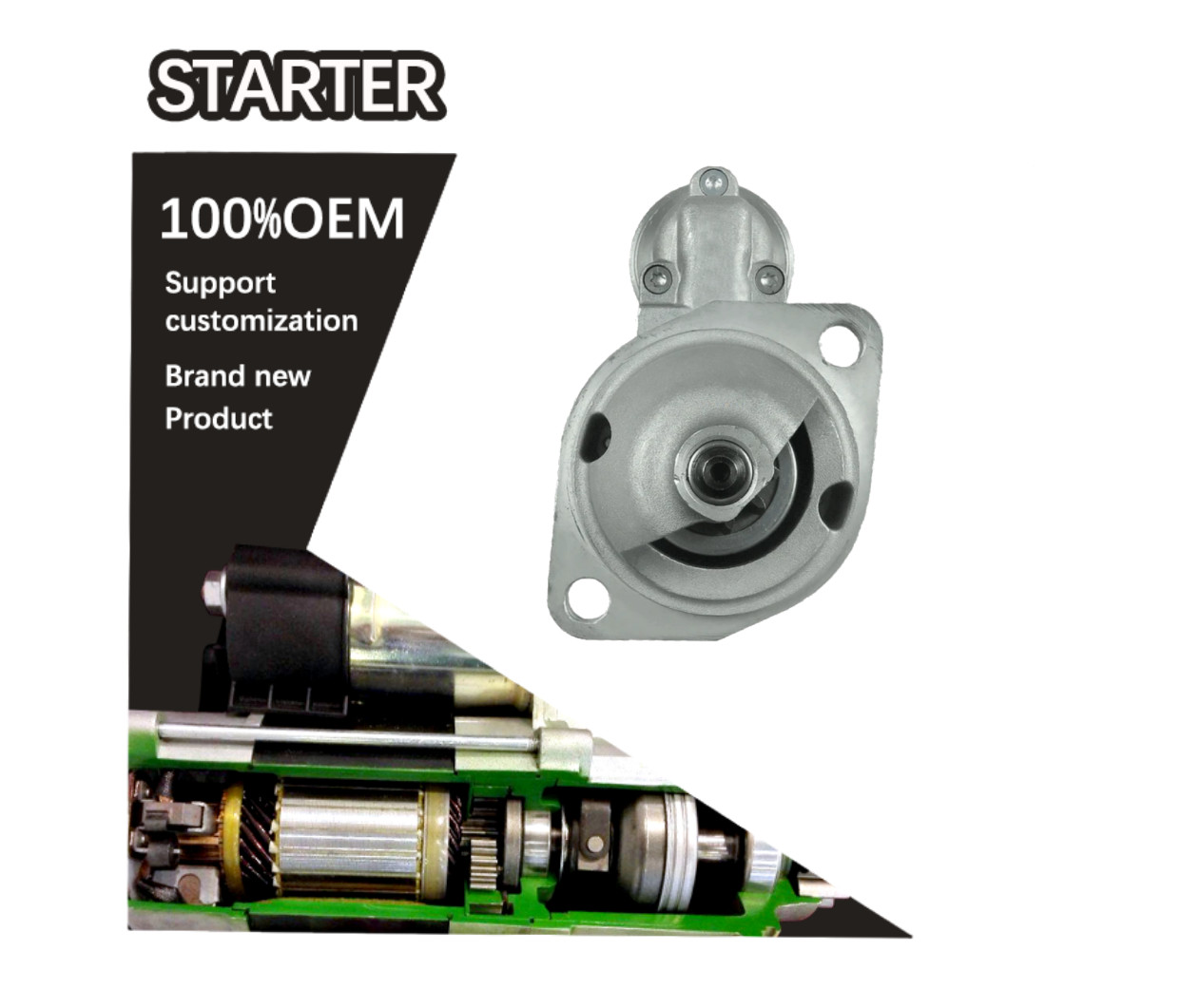 12V 9T CW STARTER 0001109012, 0001307035, 0001314016. 063521090120. 0001307024 0001307035 0001311056 0001314016