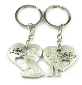 Wholesale New creative gift product dance man women wedding gift keychain keyrings from china suppliers