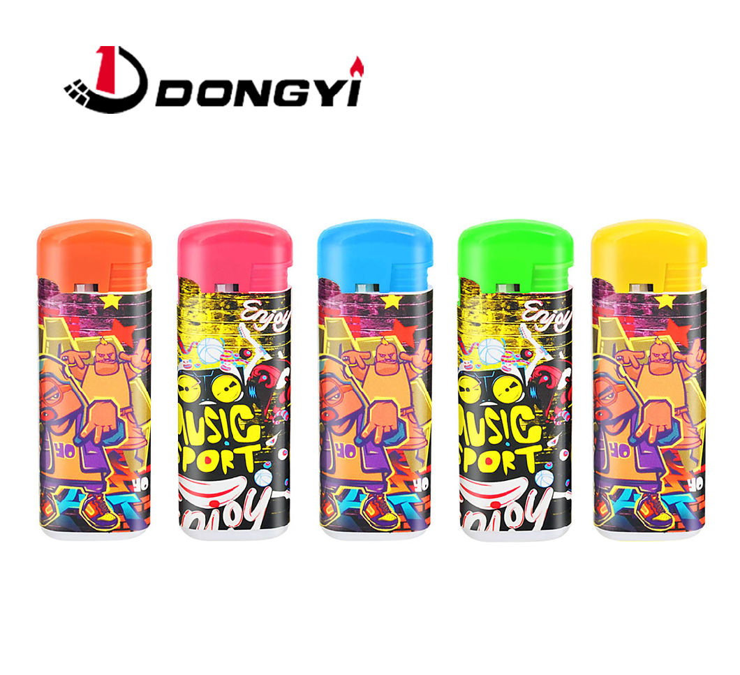 Fashionable Design Rechargeable Plastic Windproof Electronic Cigarette Smoking Lighter