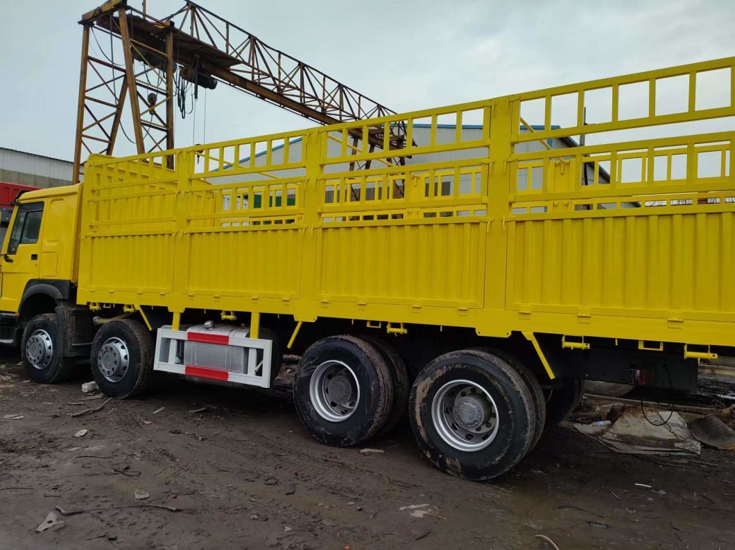 Sinotruk HOWO 8*4 Cargo Truck Secondhand Truck 12 Wheels Truck with Weichai Engine