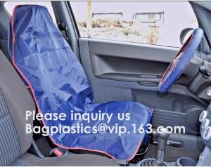 Wholesale Reusable Cars Accessories, Nylon Car Seat Covers, Universal For Car Shops, Steering Wheel Cover Fabric from china suppliers