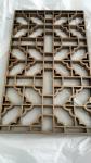 Colored Metal Laser Cut Panels stainless steel partitions For Sunshades Louver