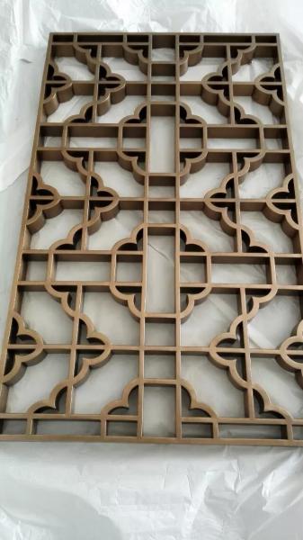 Colored Metal Laser Cut Panels stainless steel partitions For Facade Wall