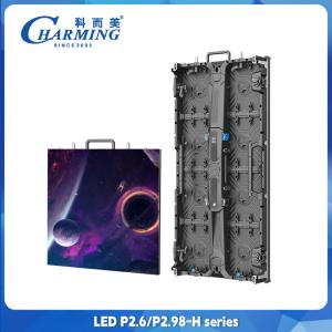 Wholesale P2.6 Video Wall Rental Die Cast Aluminum Cabinet Outdoor Led Rental Screen from china suppliers