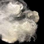 Synthetic Acrylic Fibre 2D×51mm For Socks / Hats / Gloves / Scarves Production