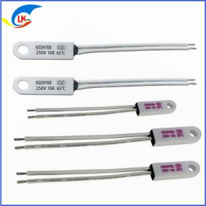 Wholesale Ceramic High Temperature Thermostat With Keyhole BW9700/KSD9700 10A High Current Thermal from china suppliers