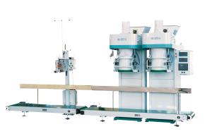 Wholesale Dual Scale Conveyor Belt Rice Powder Packing Machine 33.3L/ Min 200 Bags / H from china suppliers