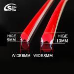 Silicone Extrusion Neon Lights 110V 127V 220V IP65 Waterproof 120leds/m SMD 2835