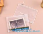 Biodegradable Customized PVC Matte Accessories Plastic Packaging Bag, Jewelry