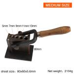 Ingot Mould Welding Machine Accessories Iron and Wood Material
