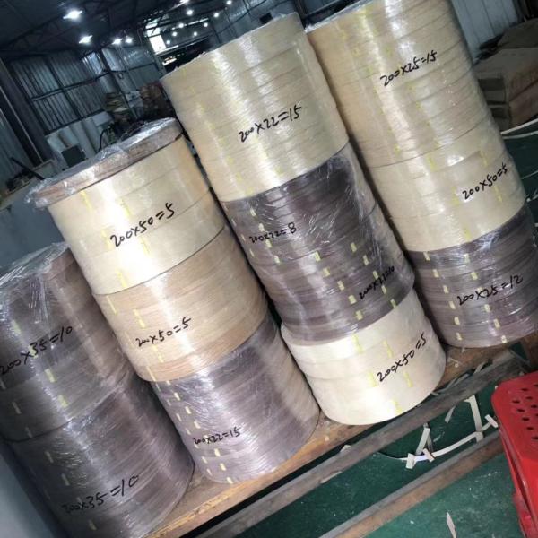 Customized Edge Sealing Strip Natural Veneer Black Walnut White Oak Covered Edge