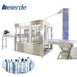 SUS304 mineral water PLC control Auto Liquid Filling Machine For PET Bottle