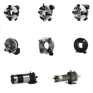 Wholesale Main Front Chuck Rear Feeding Chuck Double Acting Pneumatic Rotary Chuck from china suppliers