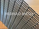 Facade Stainless Steel Architectural Mesh Metal Woven Wire Spray Black For