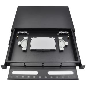 Wholesale Sliding Type 1U SC Optical Fibre Frame Fusion Splicing Patch Odf Fiber Panel from china suppliers
