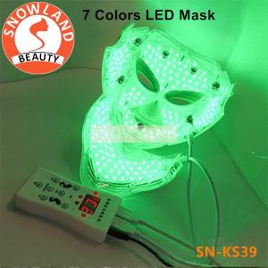 Wholesale LED Light Therapy Mask Skin rejuvenation LED Beauty Face Mask 7 Colors Led Facial Mask from china suppliers