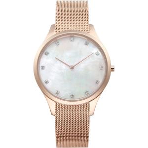 Wholesale Elegant Ladies Designer Diamond Watches Pearl Shells 30m Water Resistant from china suppliers