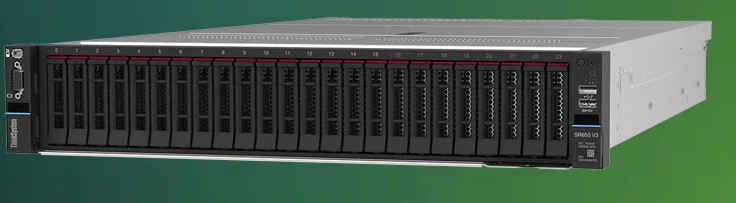 2Rx8 1U Lenovo Rack Server ThinkSystem SR630 7x02cto1ww V3