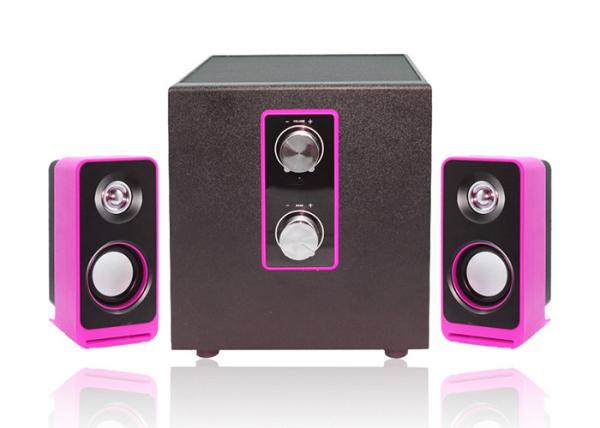 Quality Wired Type Pc Multimedia Speakers , 2.1 Laptop Speakers Light Weight for sale