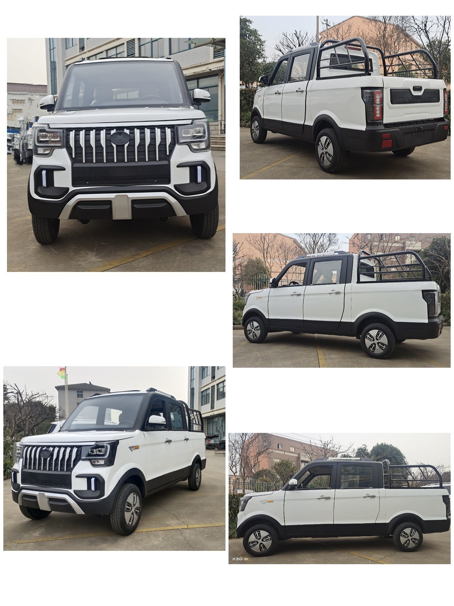 Chang li 60V Electric Commercial Vehicles Cargo Truck Battery Operated 30 - 50km/h