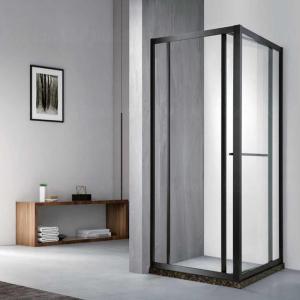 Wholesale OEM Square Frameless Shower Cabin Tempered Glass Hinge Door from china suppliers