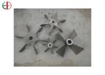 Fan Blade Investment Casting Heat Steel Parts For Carburizing Furnaces EB3011