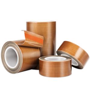 Wholesale Brown PTFE Seal Tape Fiberglass Adhesive 1 Inch Tape from china suppliers