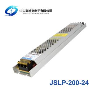 Wholesale Reliable Outdoor 200W IP20 Slim LED Power Supply 24 Volt Nature Cooling from china suppliers