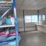 Fabricated Steel Structure Worker Buildings Sandwich Panel Prefab Houses