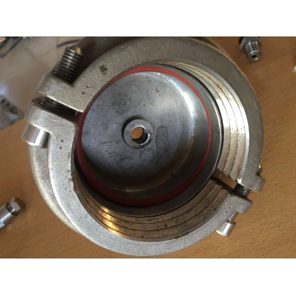 End Closure For Plastic Pipes Designed With O Ring Seal And Clamp Mechanism For Sealing In Pressure Testing Applications
