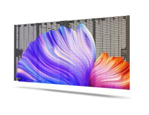 Wholesale 1920Hz-3840Hz Portable Projector Screen , Aluminum Frame Transparent Led Display from china suppliers