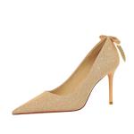 869-3 Korean Fashion Sexy Thin Stiletto High-Heeled Shallow Mouth Pointed Toe