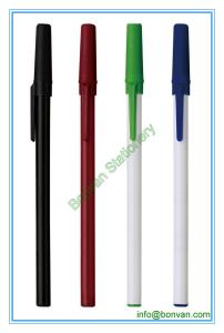 Wholesale hotel use stick ball pen, pp white stick ballpen for hotels from china suppliers