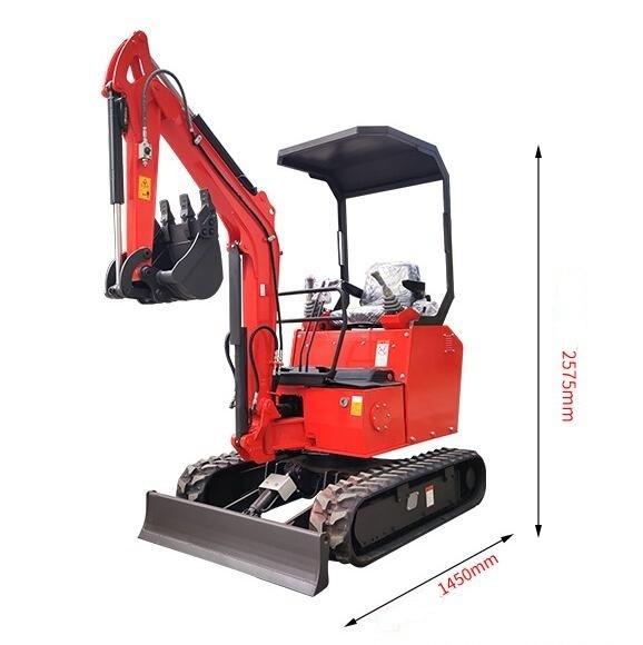 Mini Digger 1 Ton Prices with Thumb Bucket 3.5 Ton Mini Excavator KOOP 192F