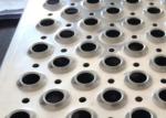 Safety 96" Length Aluminum Chequered Plates Anti Skid Perforated Dimpled Hole