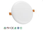 Round Plastic LED Slim Panel Light 18W 1800LM 80Ra Warm White ROHS