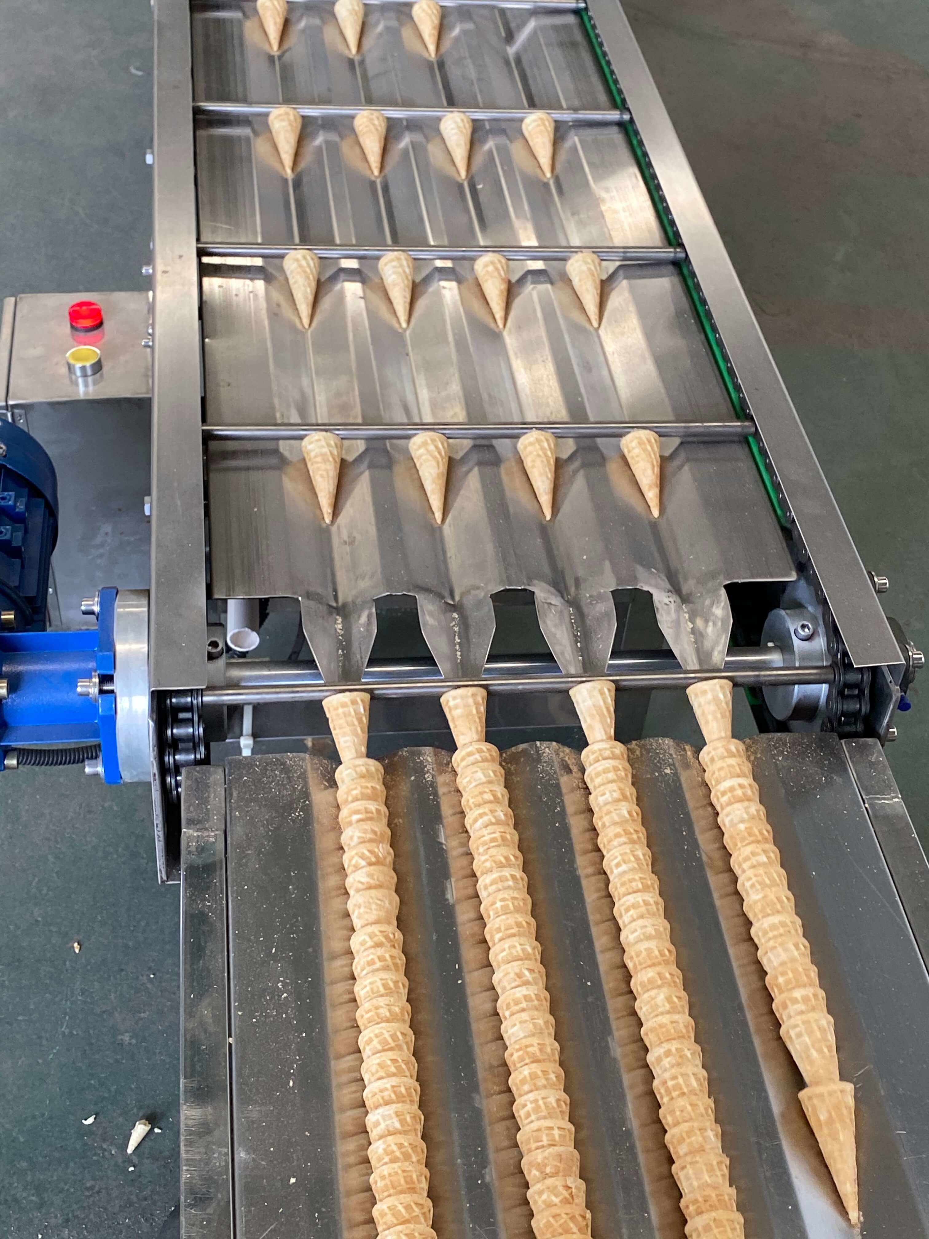 Full Automatic Ice Cream Cone Making Machine For Commercial