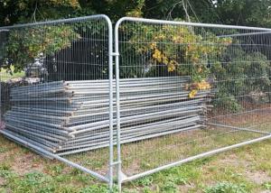 Wholesale 3.5m X 2m Hot Dip Galvanized Temporary Mesh Fencing Panels from china suppliers