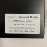 Mitsubishi MDT962B DISPLAY 100-240V 50/60HZ 0.5A 9 INCH MONOCHROME CRT MONITOR