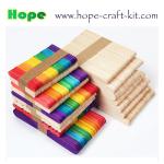 Natural wood color, asst colors wooden craft sticks with holes for hobbies and