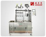 Semi Automatic 4 Head Beer Bottle Filler Adopting CIP Cleaning System