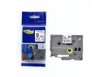 Plastic P Touch 12mm Wide Brother Printer Tape Cassette TZ-211 Black And White